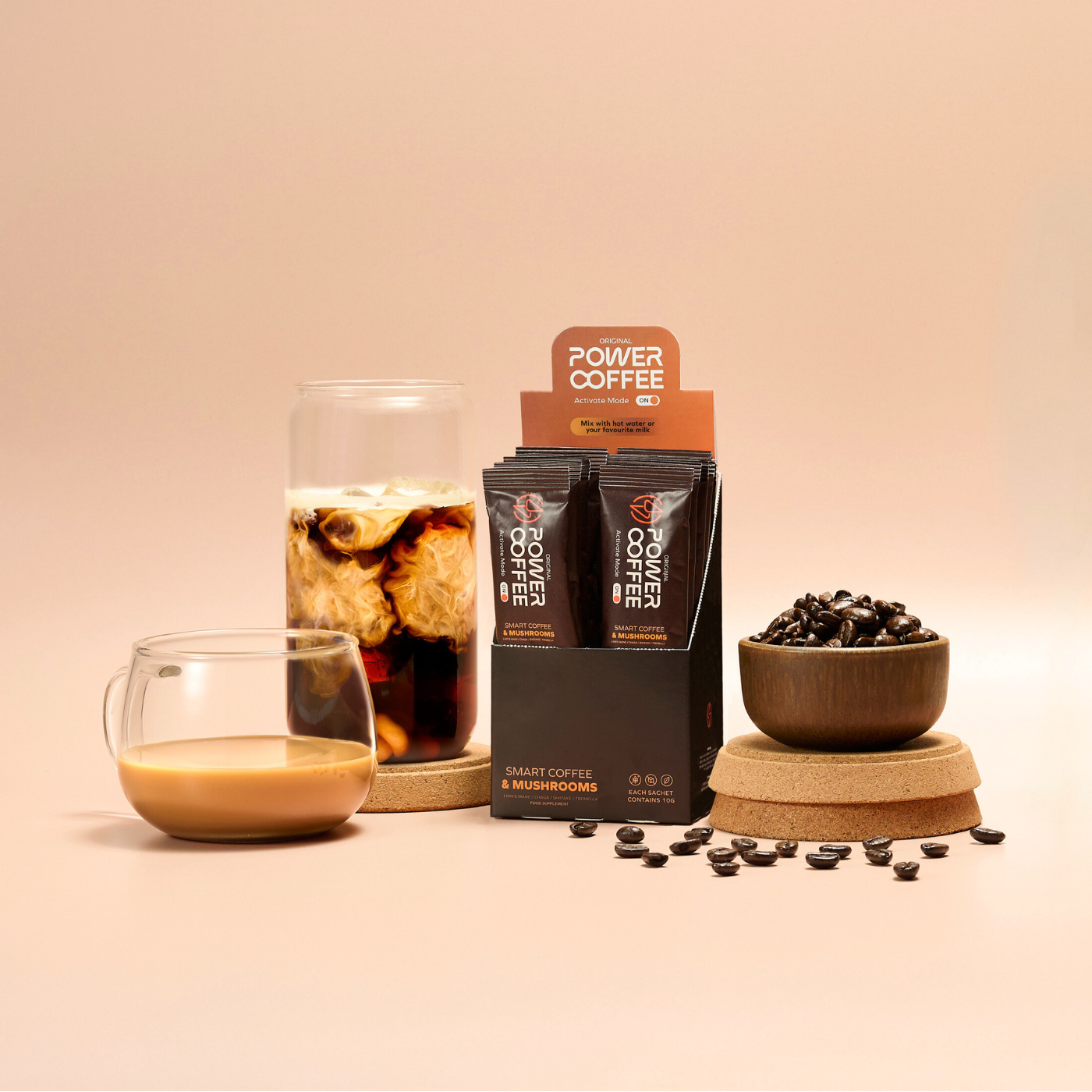 Packs of Original Power Coffee