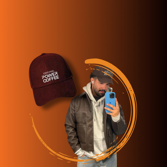 Original Power Coffee Brown Cap

